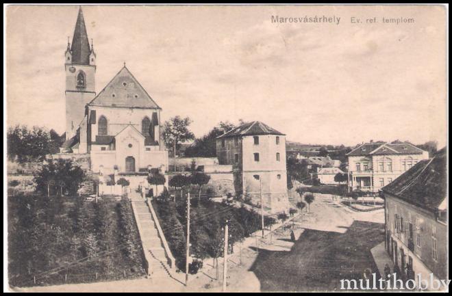 Carte postala Tirgu Mures - Biserica reformata