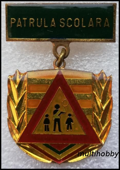 Insigna - *Medalie <Br /> Patrula scolara