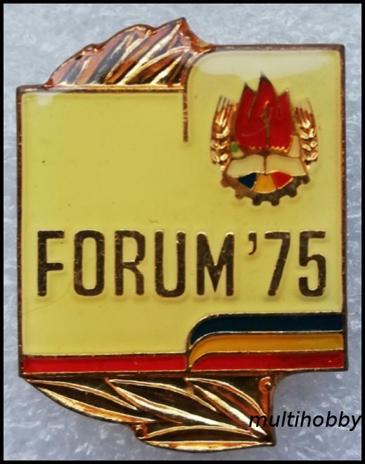 Insigna - Forum'75