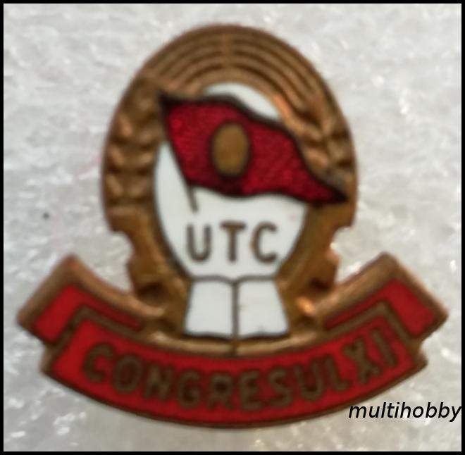 Insigna - Congresul XI UTC