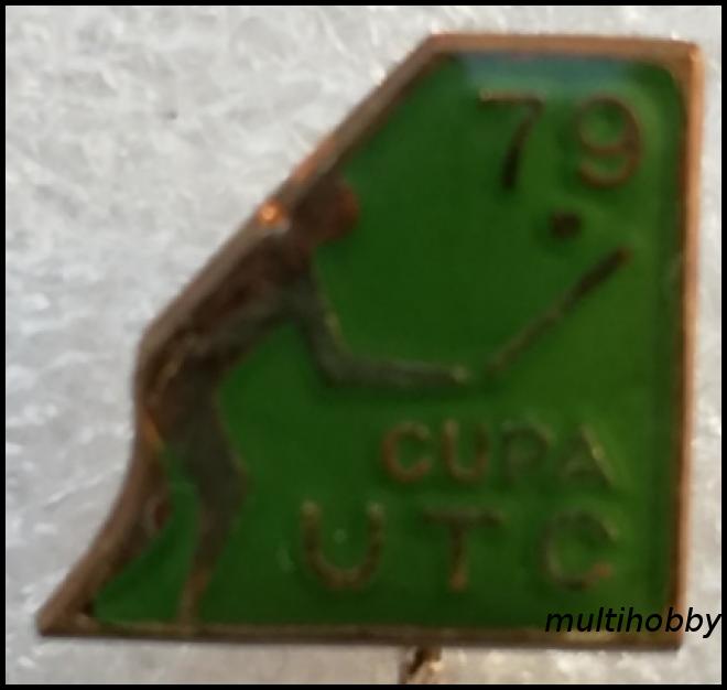 Insigna - 1979 <br /> Cupa UTC - Oina