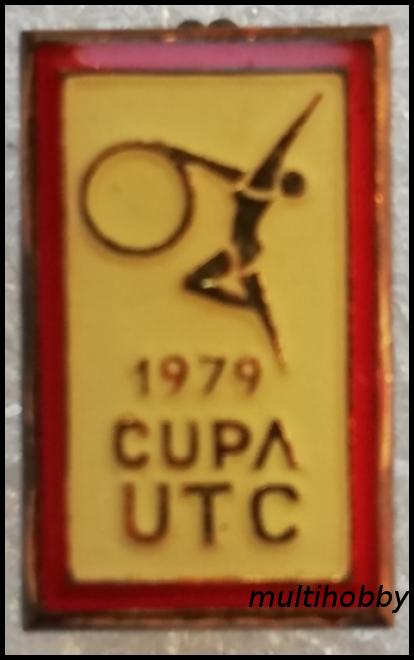 Insigna - 1979 <br /> Cupa UTC - Gimnastica ritmica