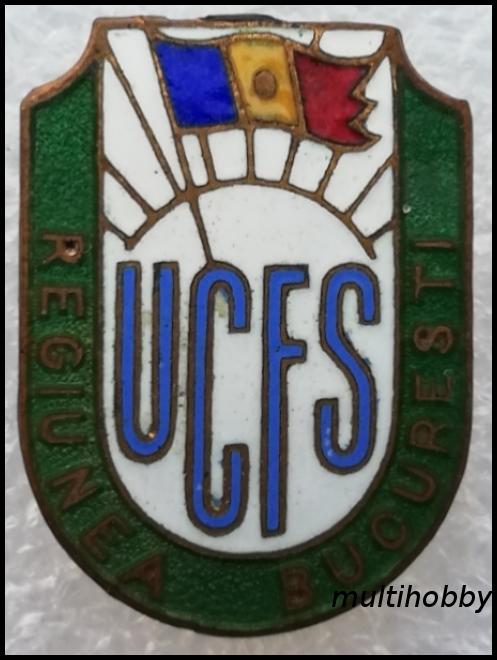 Insigna - UCFS <br /> Regiunea Bucuresti