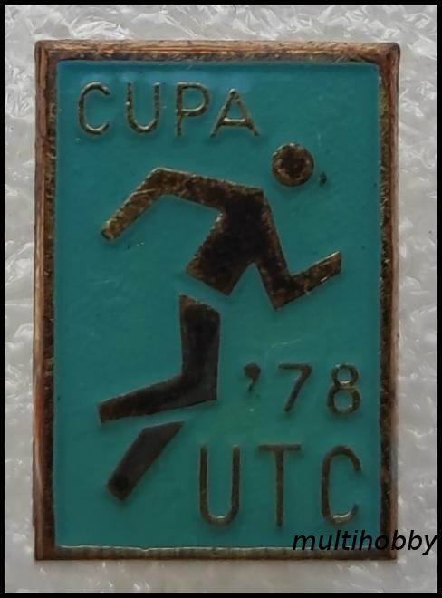 Insigna - 1978* Cupa UTC - Atletism