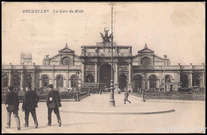 Belgia - Bruxelles - La Gare du Midi