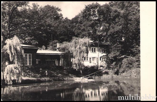 Carte postala - Lacul negru - Baile calde