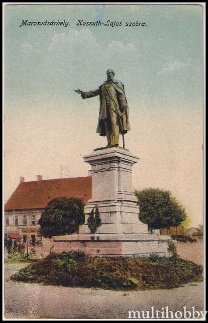Carte postala Tirgu Mures - Statuia Kossuth Lajos