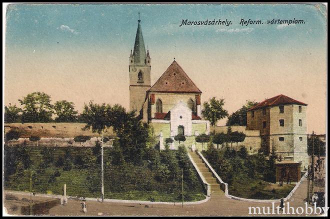 Carte postala Tirgu Mures - Biserica Reformata