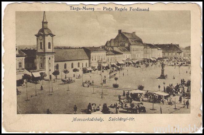 Carte postala Tirgu Mures - Piata Regele Ferdinand