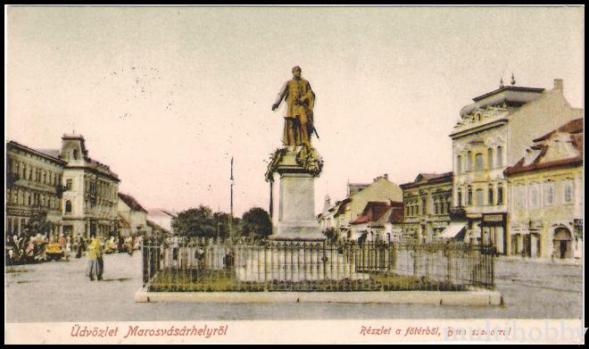 Carte postala Tirgu Mures - Statuia lui Bem