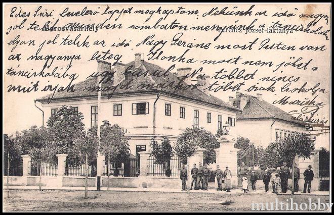 Carte postala Tirgu Mures - Cazarma - Ferencz Jozsef