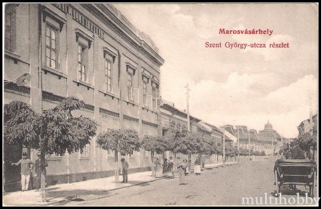 Carte postala Tirgu Mures - Strada Sf. Gheorghe