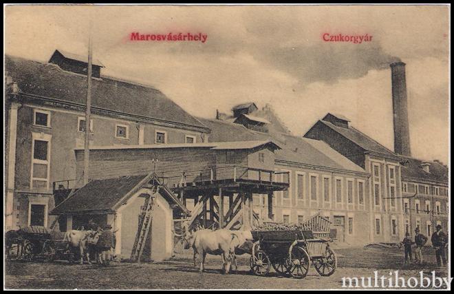 Carte postala Tirgu Mures - Fabrica de zahar