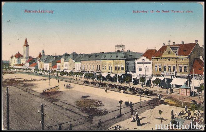 Carte postala Tirgu Mures - Centru - Strada Deak Ferencz