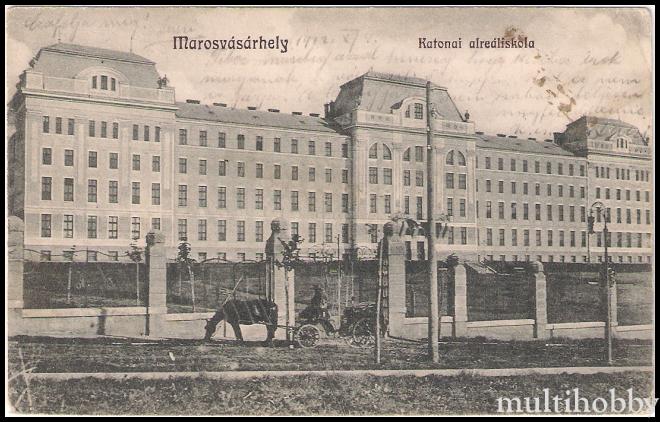 Carte postala Tirgu Mures - Liceul militar