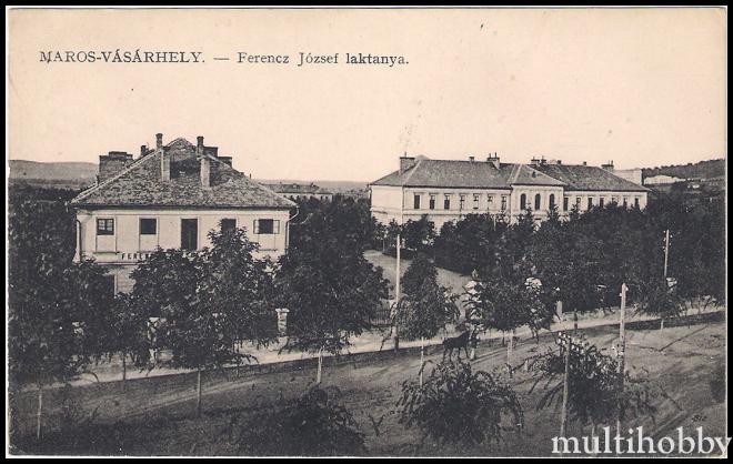 Carte postala Tirgu Mures - Cazarma - Ferencz Jozsef