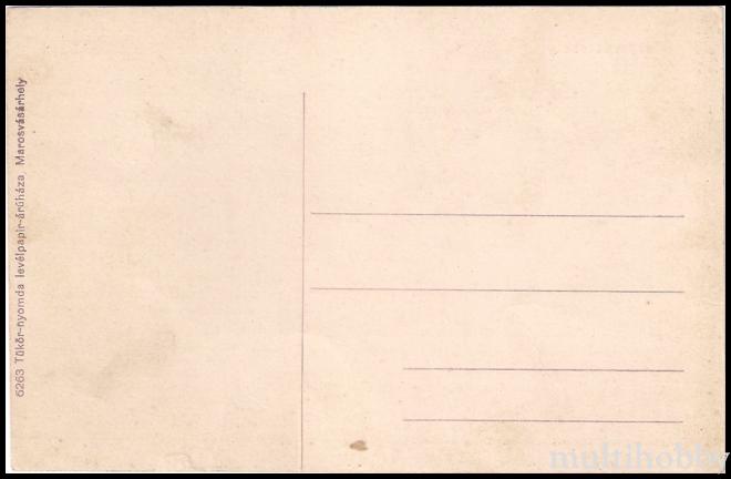 Carte postala Tirgu Mures - Cazarma - Ferencz Jozsef/img/carti_postale/Tg-Mures0144_b.jpg