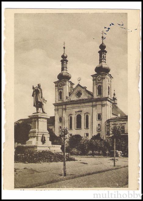 Carte postala Tirgu Mures - Statuia lui Kossuth