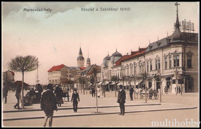Carte postala Tirgu Mures - Centru  - Piata Szechenyi