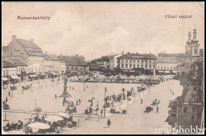 Carte postala Tirgu Mures - Centru - Piata Szechenyi