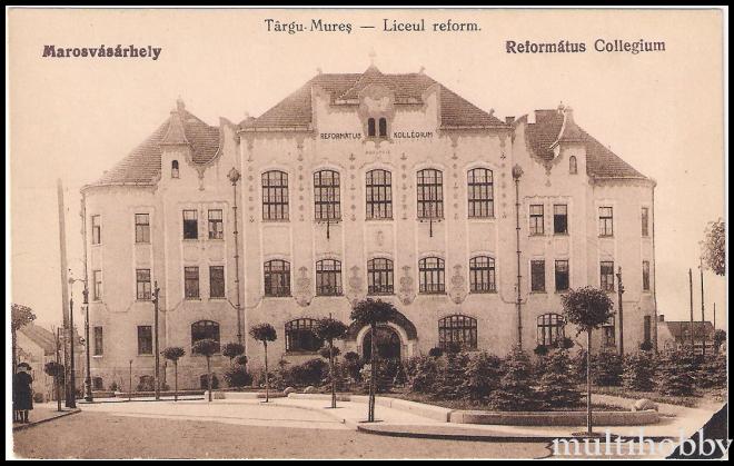 Carte postala Tirgu Mures - Colegiul Reformat