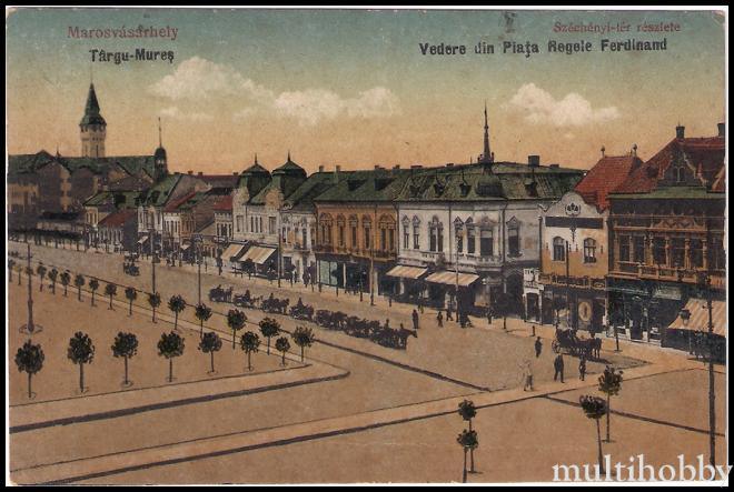 Carte postala Tirgu Mures - Centru - Piata Regele Ferdinand