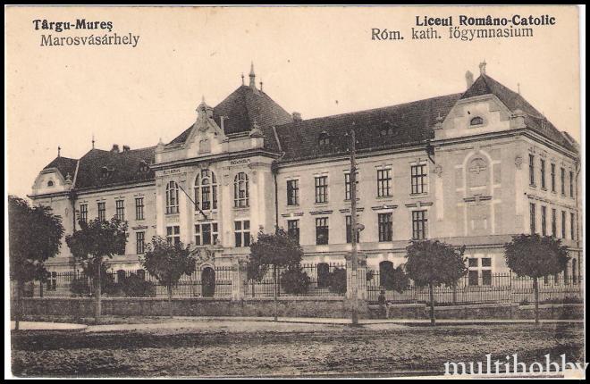 Carte postala Tirgu Mures - Gimnaziul Romano - Catolic