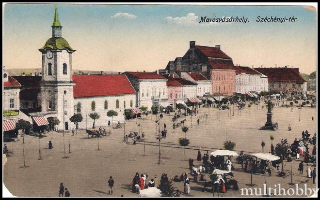 Carte postala Tirgu Mures - Centru - Piata Szechenyi