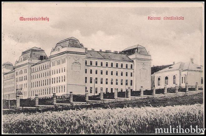 Carte postala Tirgu Mures - Liceul militar