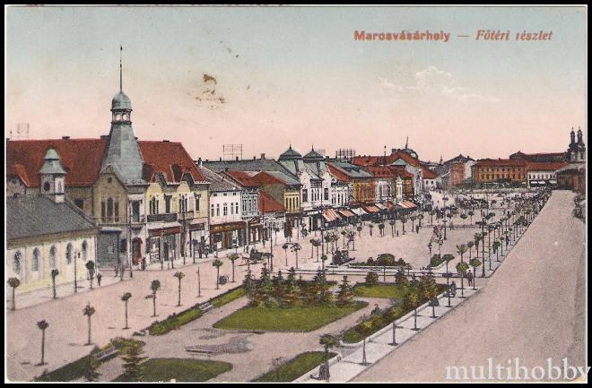 Carte postala Tirgu Mures - Centru - Piata Szechenyi