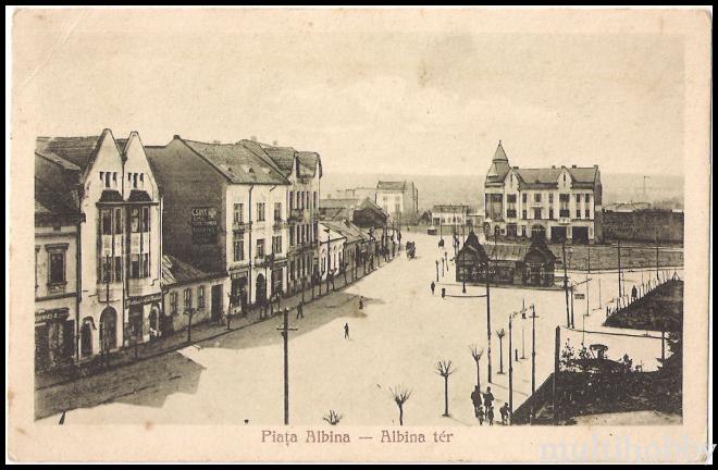 Carte postala Tirgu Mures - Piata Albina