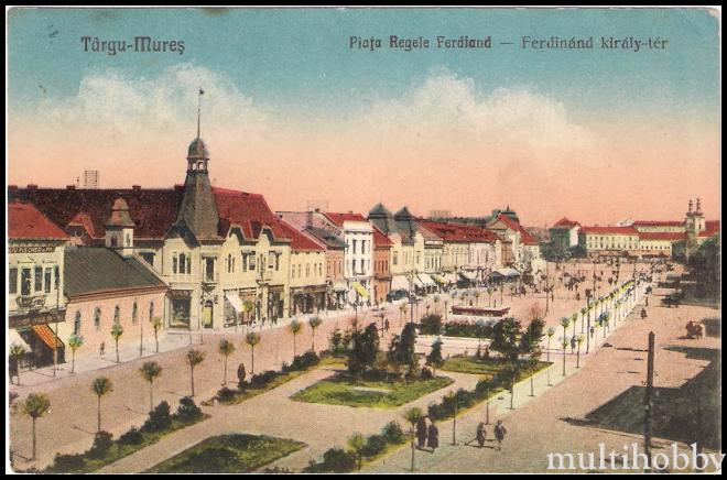 Carte postala Tirgu Mures - Centru - Piata Regele Ferdinand