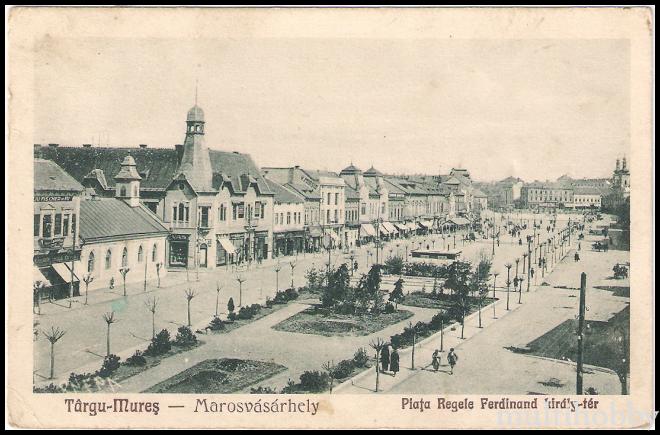 Carte postala Tirgu Mures - Centru - Piata Regele Ferdinand