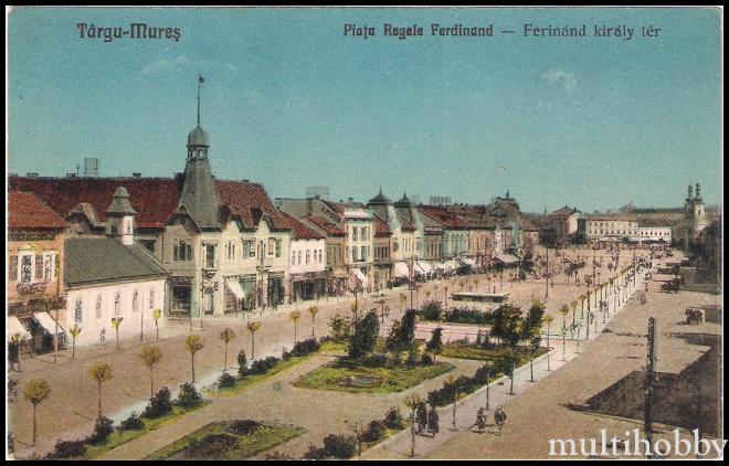 Carte postala Tirgu Mures - Centru - Piata Regele Ferdinand
