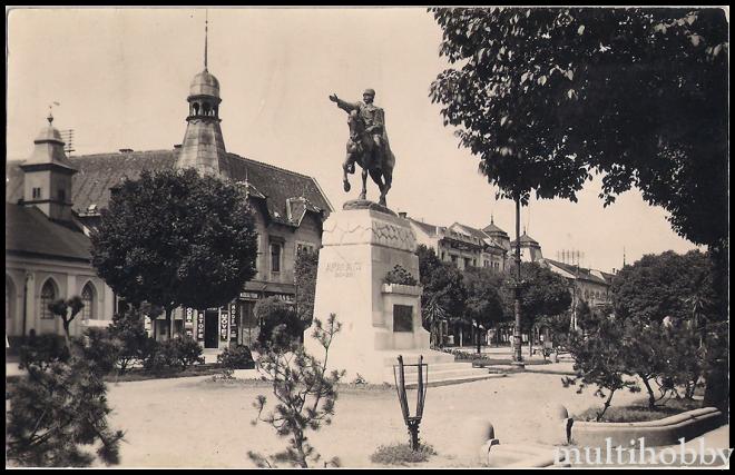 Carte postala Tirgu Mures - Statuia lui Avram Iancu