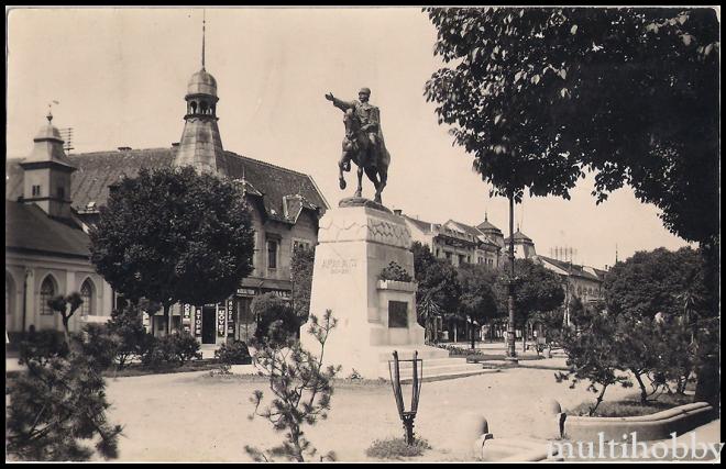 Carte postala Tirgu Mures - Statuia lui Avram Iancu