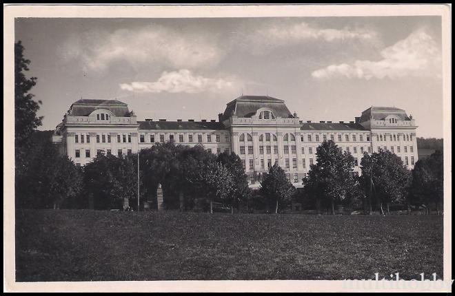 Carte postala Tirgu Mures - Liceul militar