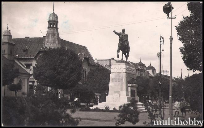 Carte postala Tirgu Mures - Statuia lui Avram Iancu