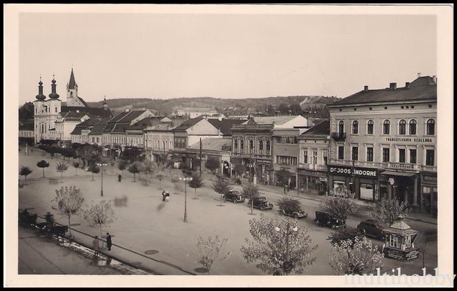 Carte postala Tirgu Mures - Centru - Piata Szechenyi