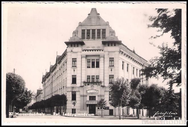 Carte postala Tirgu Mures - Liceul de fete Unirea