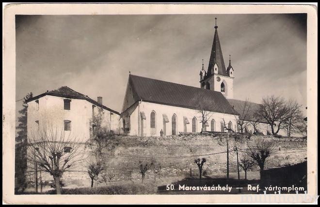 Carte postala Tirgu Mures - Biserica Reformata