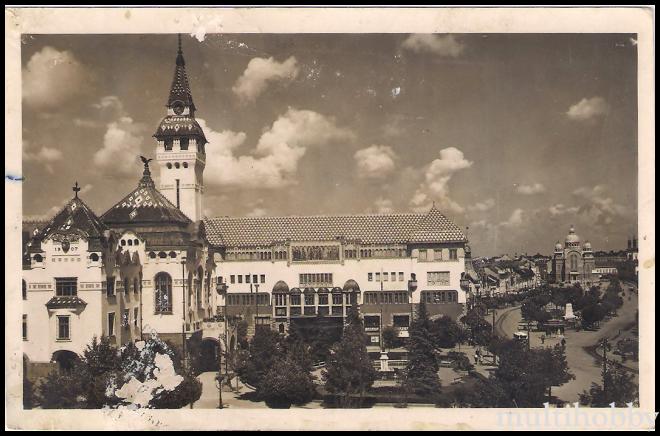 Carte postala Tirgu Mures - Primaria si Palatul Cultural