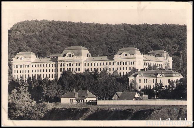 Carte postala Tirgu Mures - Liceul militar - Casa Csaba Kiralyfi