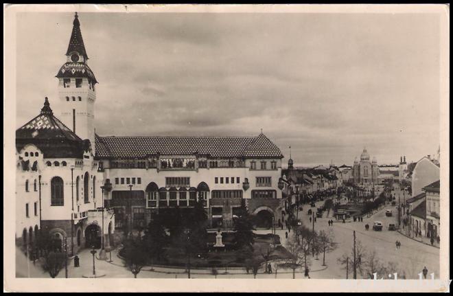 Carte postala Tirgu Mures - Centru - Piata Szechenyi