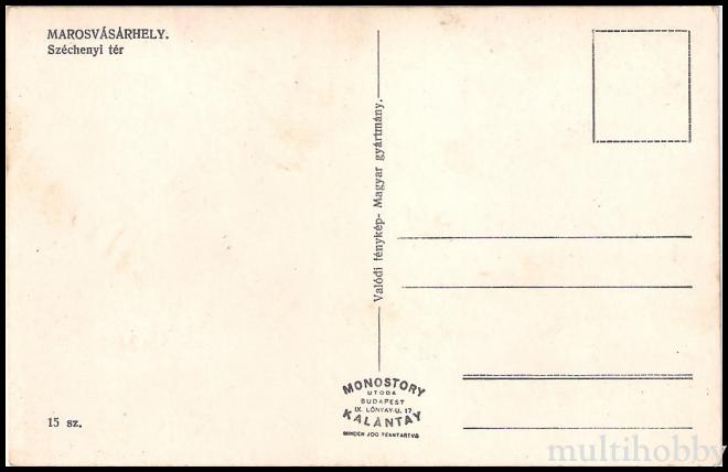 Carte postala Tirgu Mures - Centru - Piata Szechenyi/img/carti_postale/Tg-Mures0453_b.jpg