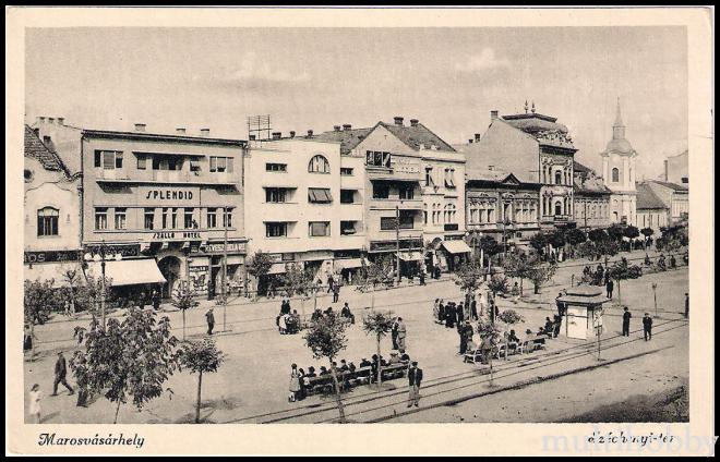 Carte postala Tirgu Mures - Centru - Piata Szechenyi