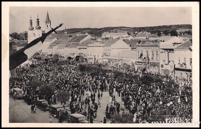 Carte postala Tirgu Mures - 10.09.1940 Comemorarea eliberarii Ardealului