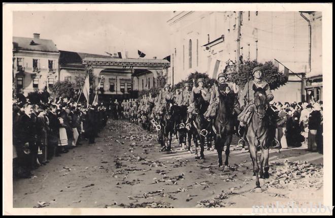 Carte postala Tirgu Mures - 10.09.1940 Comemorarea eliberarii Ardealului