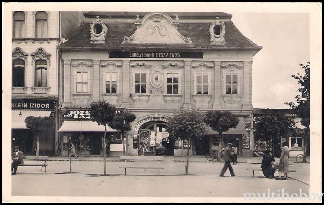 Carte postala Tirgu Mures - Casa Teleki - Banca Ardeleneasca