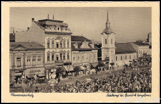 Carte postala Tirgu Mures - Centru - Piata Szechenyi